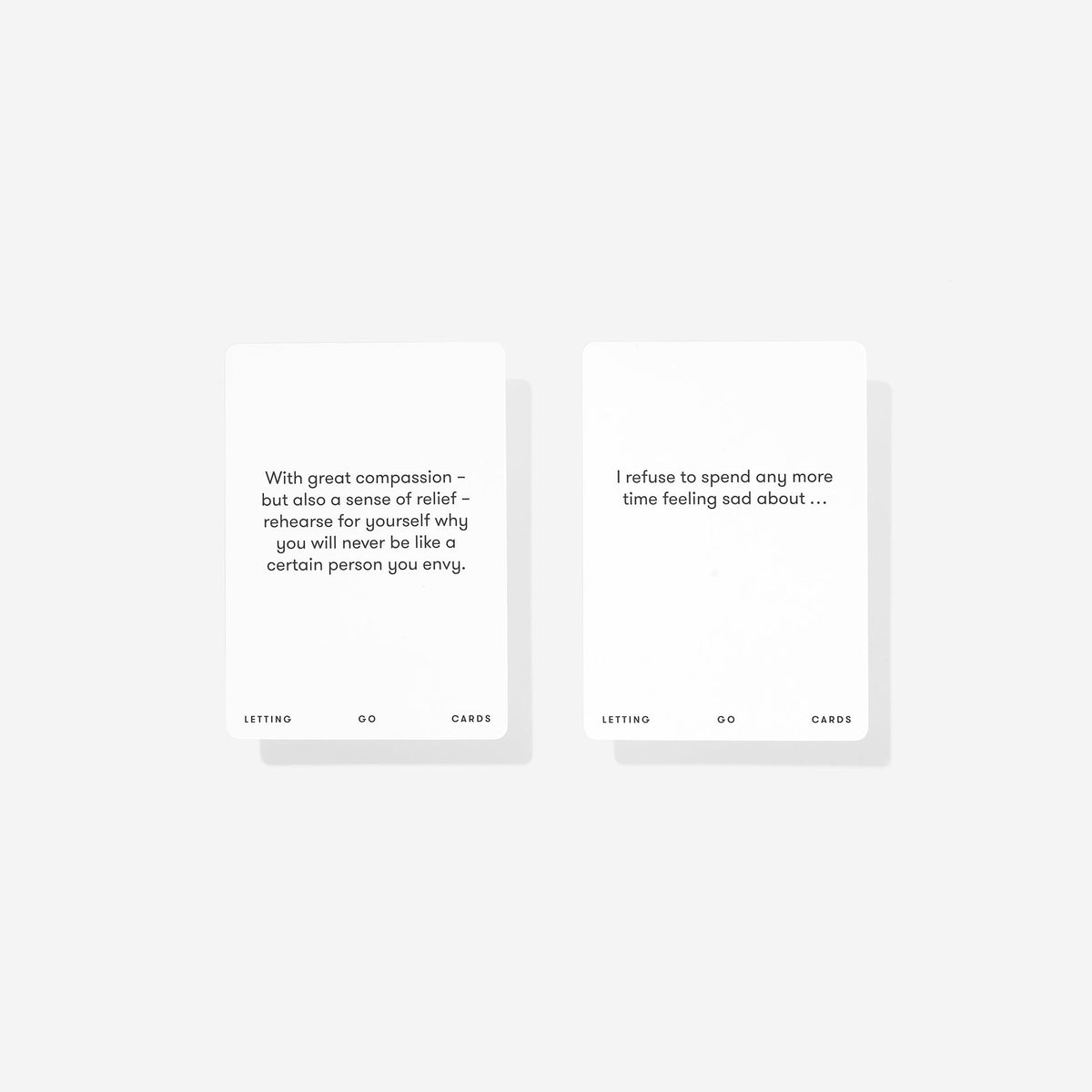 Card Set "Letting Go" – 52 Cards · English | The School of Life