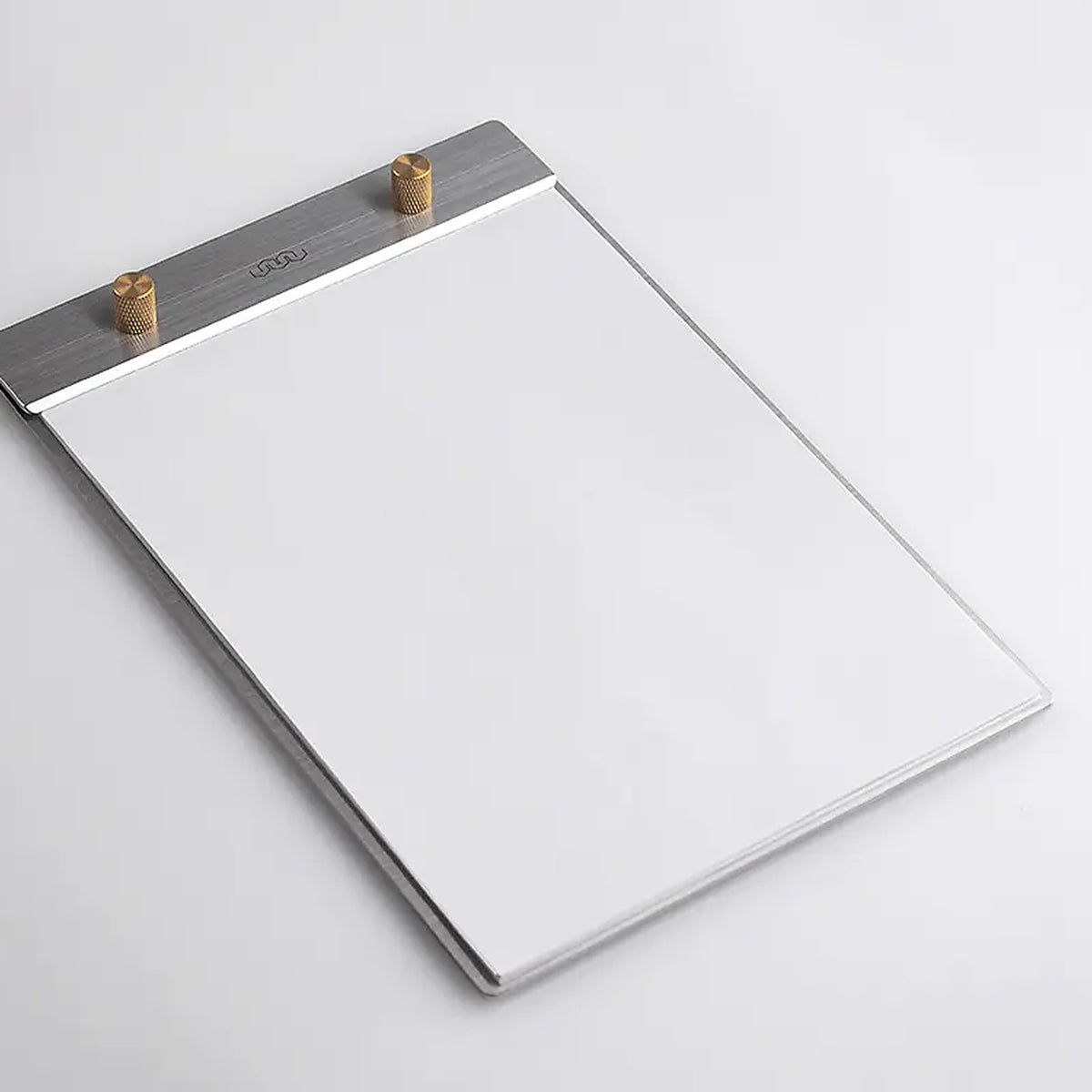 Desk Pad A4 – Stainless Steel · Brass | 100percent