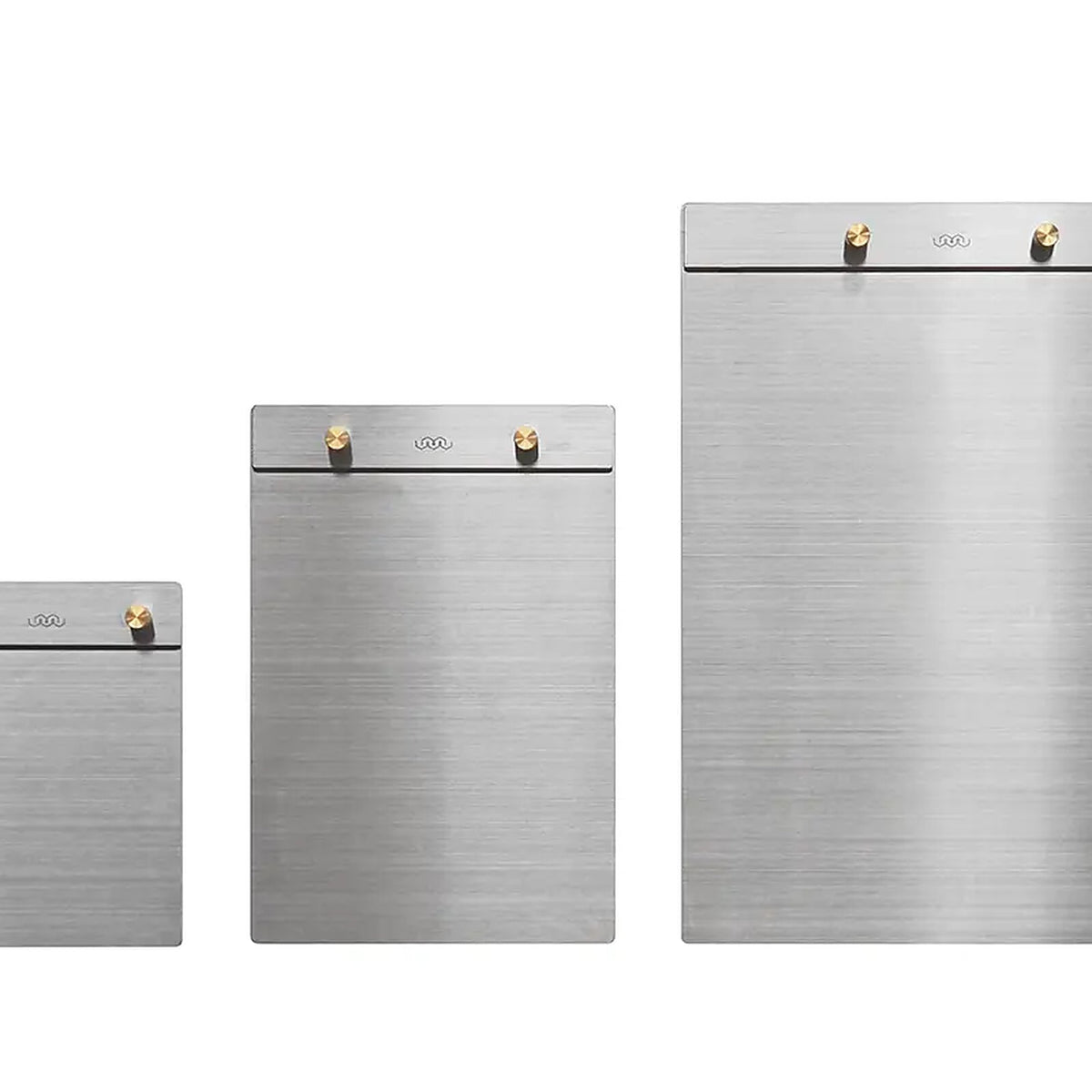 Desk Pad A6 – Stainless Steel · Brass | 100percent