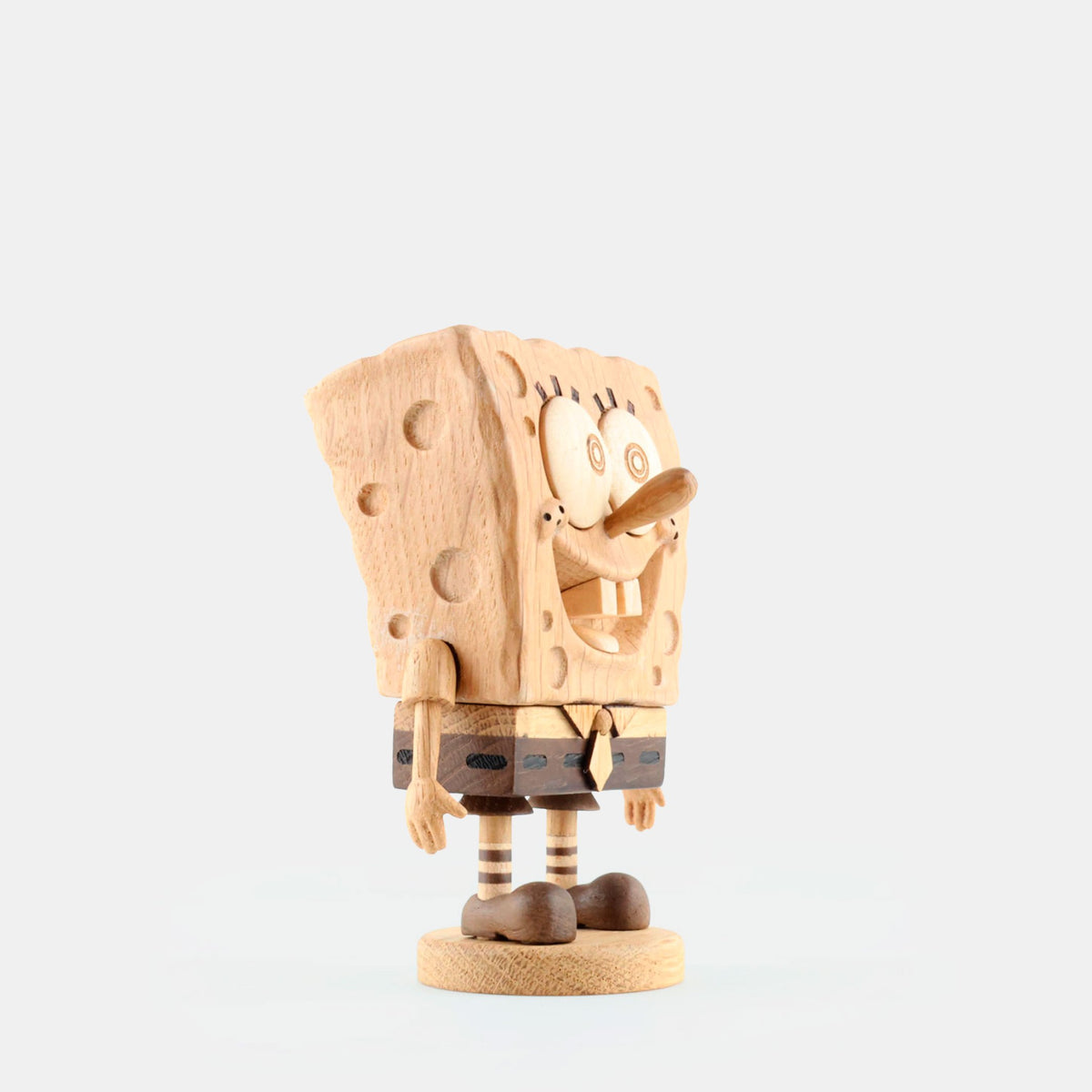 Holzfigur SpongeBob Groß – FSC-Eiche | Boyhood