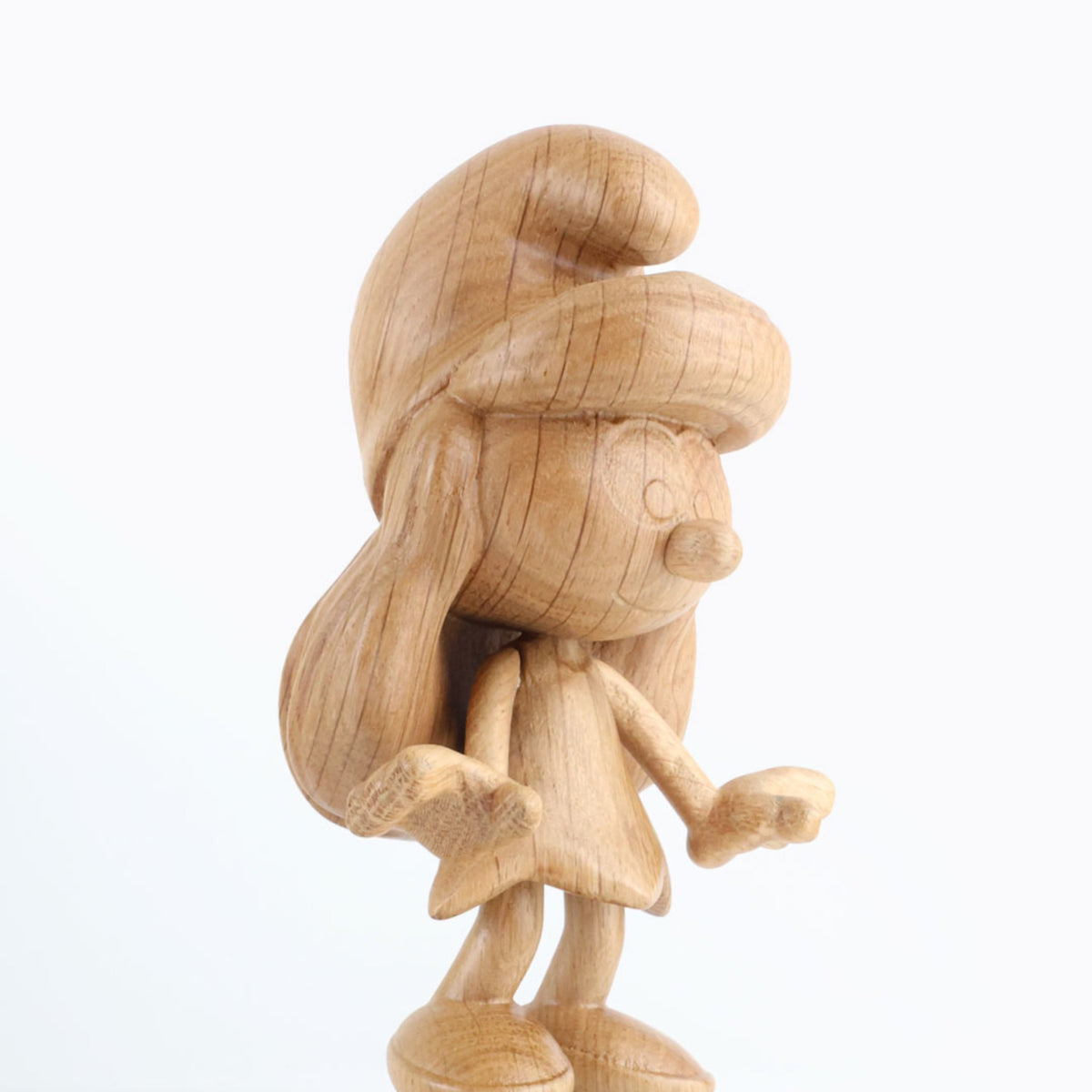 Holzfigur Schlumpfine Klein – FSC-Eiche · 13,5 cm | Boyhood
