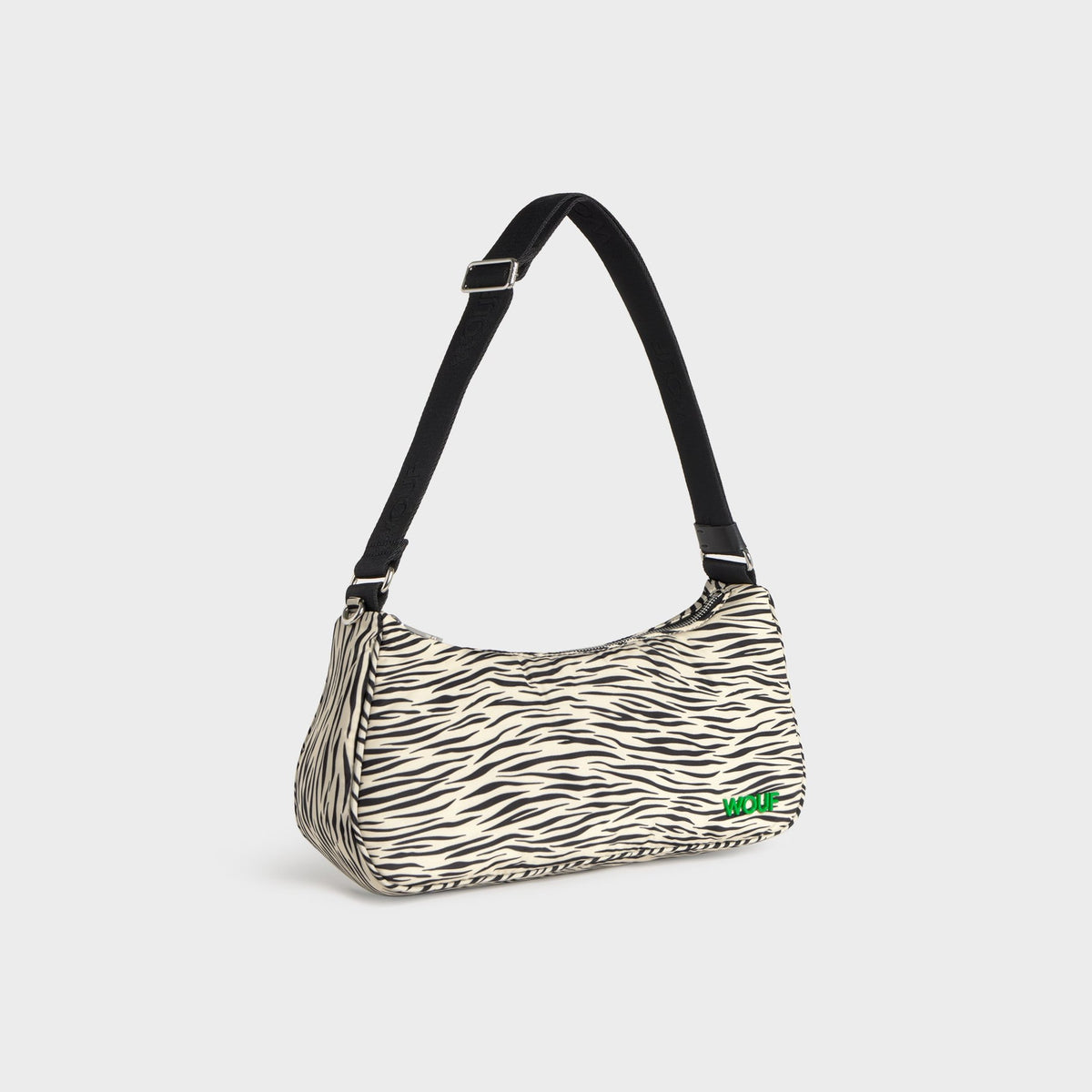 Shoulder Bag "Zebra Hit" – Beige · Recycled · 31 x 16 cm | Wouf