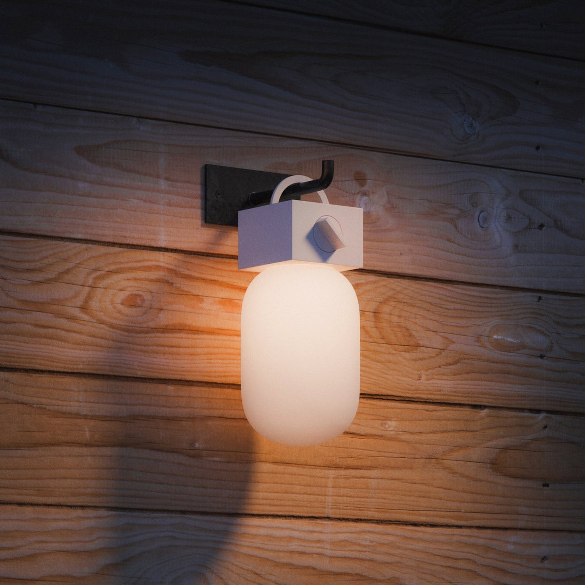 Akku-Leuchte "POP Light" – Sandstein · 23 cm | Native Union