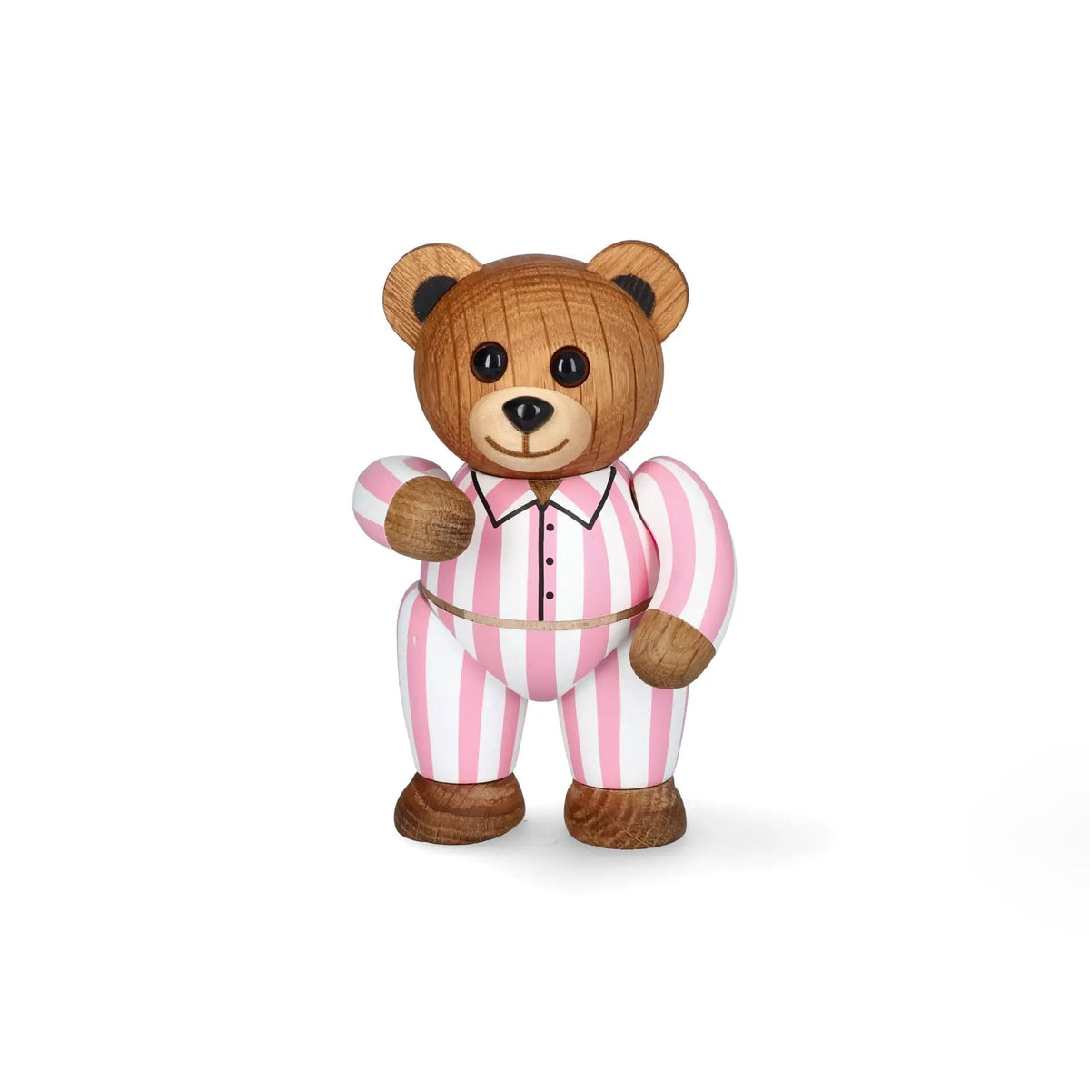 Holz-Teddybär "Sleepy Rose" – Eiche · 11,8 cm | Spring Copenhagen