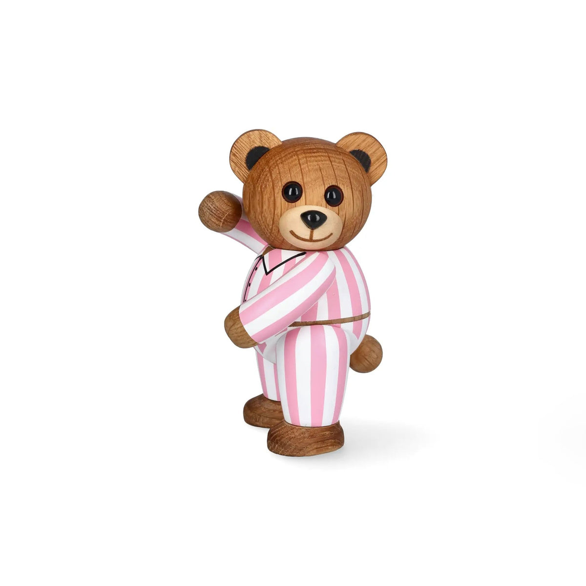 Holz-Teddybär "Sleepy Rose" – Eiche · 11,8 cm | Spring Copenhagen
