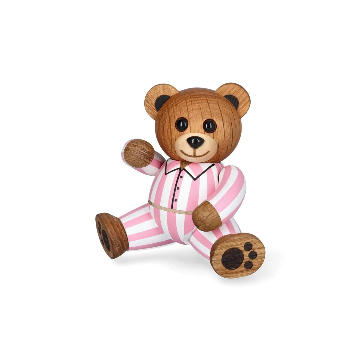 Holz-Teddybär "Sleepy Rose" – Eiche · 11,8 cm | Spring Copenhagen