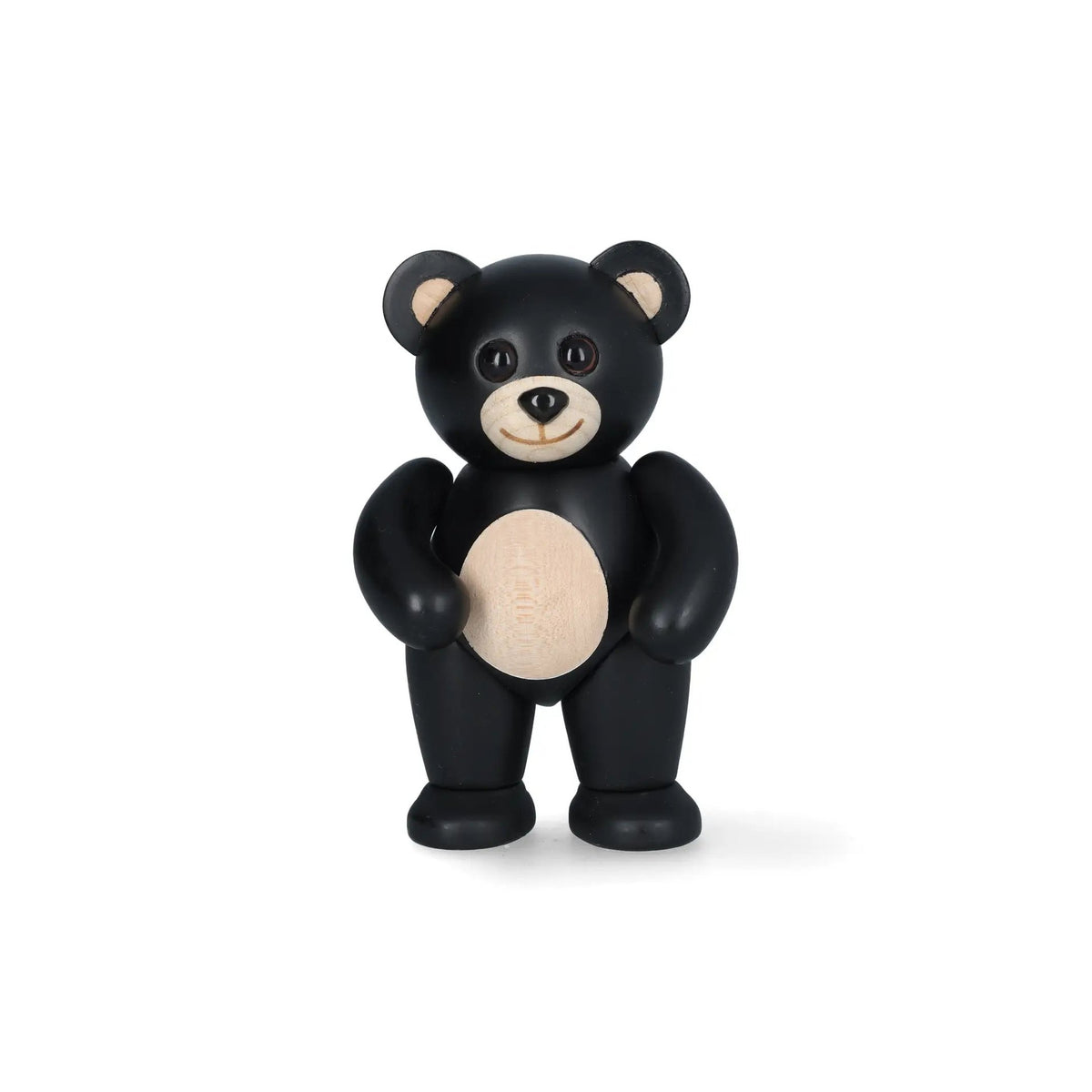 Houten teddybeer Midnight – Beuken · 11,8 cm | Spring Copenhagen