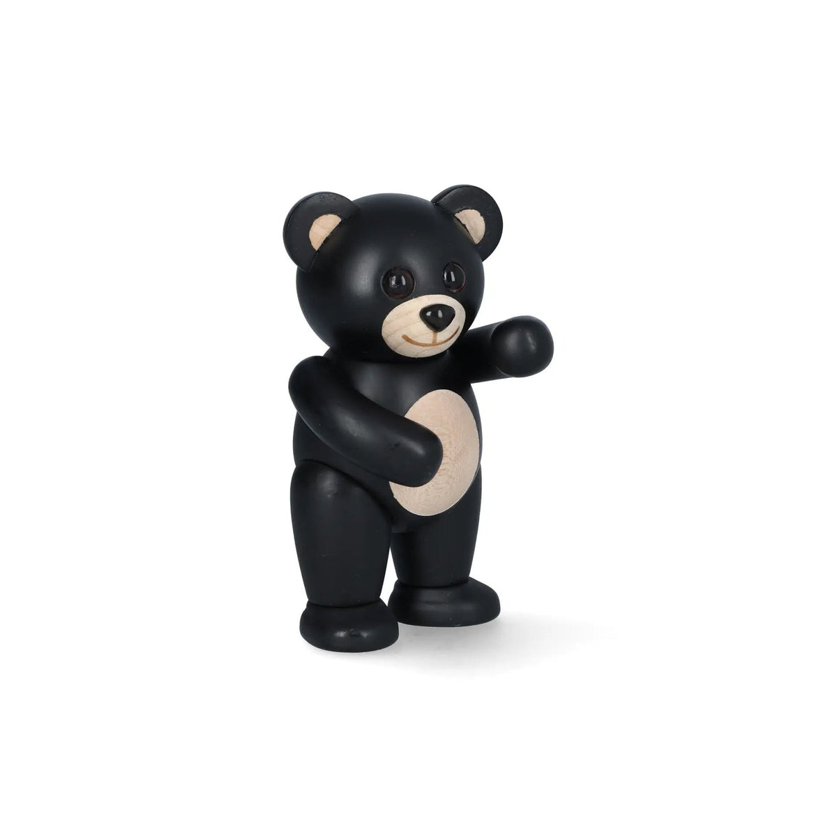 Houten teddybeer Midnight – Beuken · 11,8 cm | Spring Copenhagen