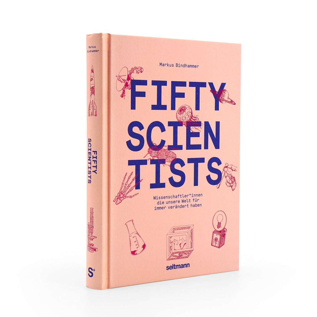 Videnskabsbog „Fifty Scientists“ – illustreret | Seltmann