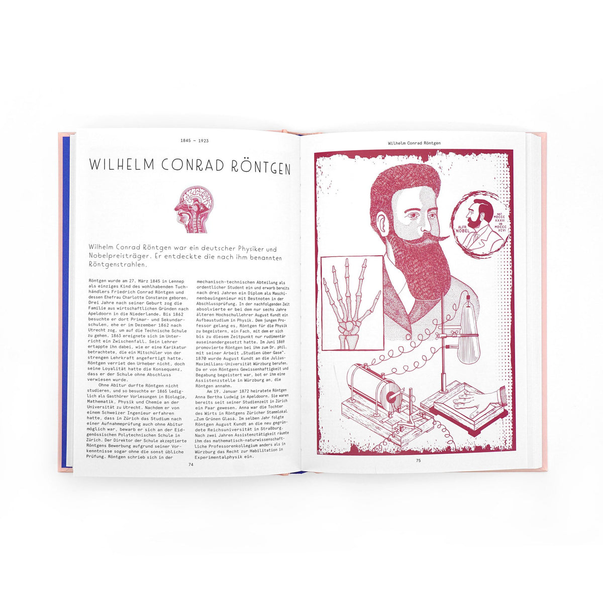 Videnskabsbog „Fifty Scientists“ – illustreret | Seltmann