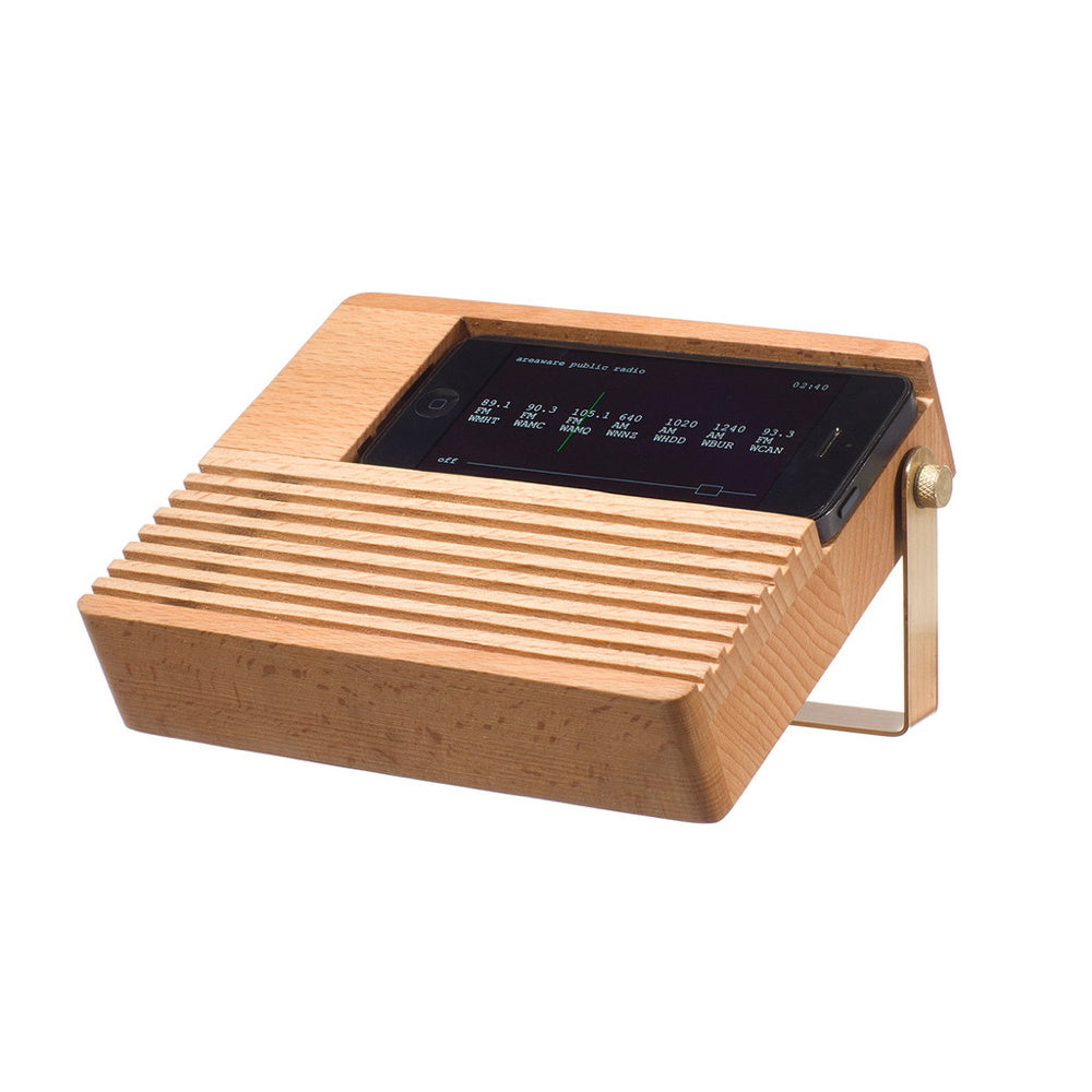 QUAI RADIO | SUPPORT pour iPhone 4 & 5 au look RADIO | Jonas Damon | Sont conscients