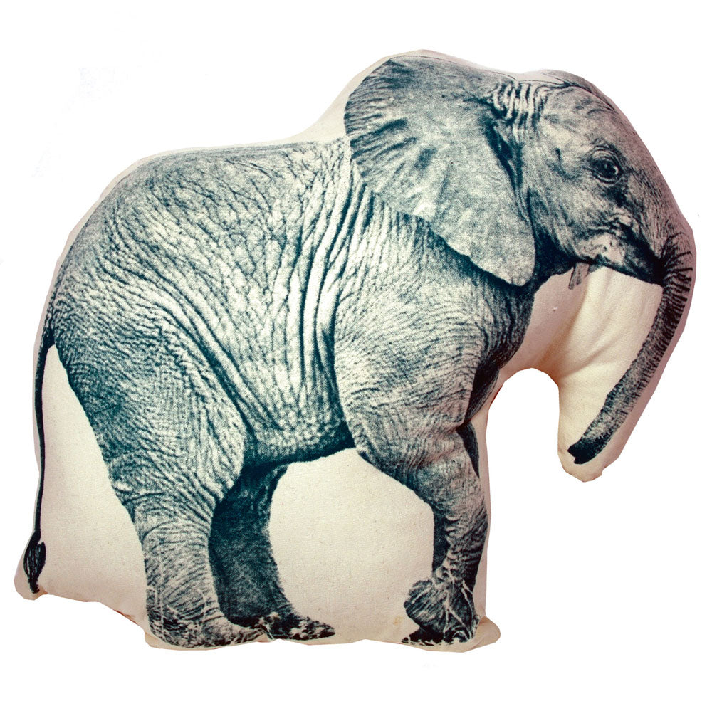 ÉLÉPHANT Mini | Oreillers Faune Animal | Ross Menuez | Connaissance de la zone