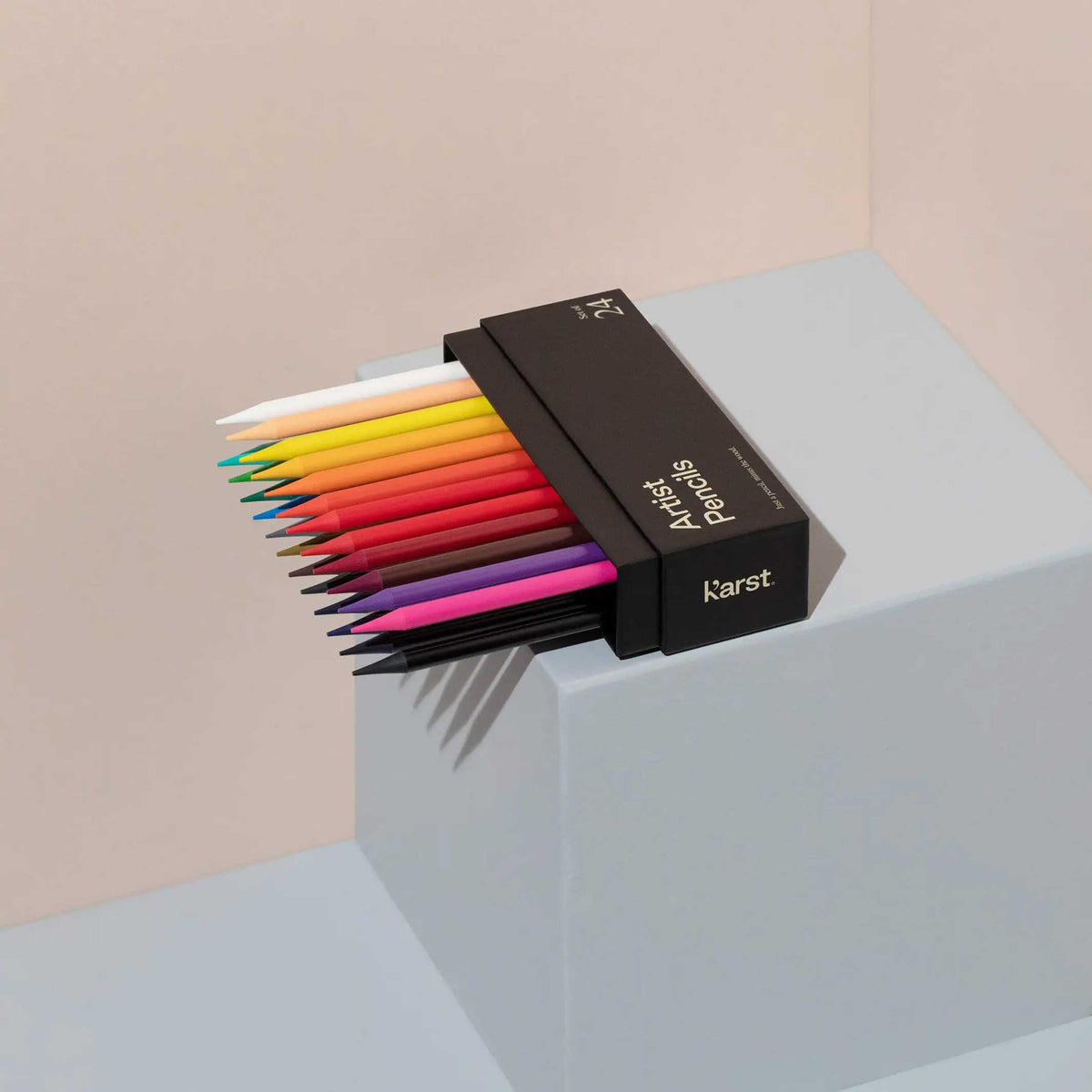 WOODLESS ARTIST PENCILS | holzfreies Graphit-BLEISTIFT-SET | 24er Set | KarstGoods