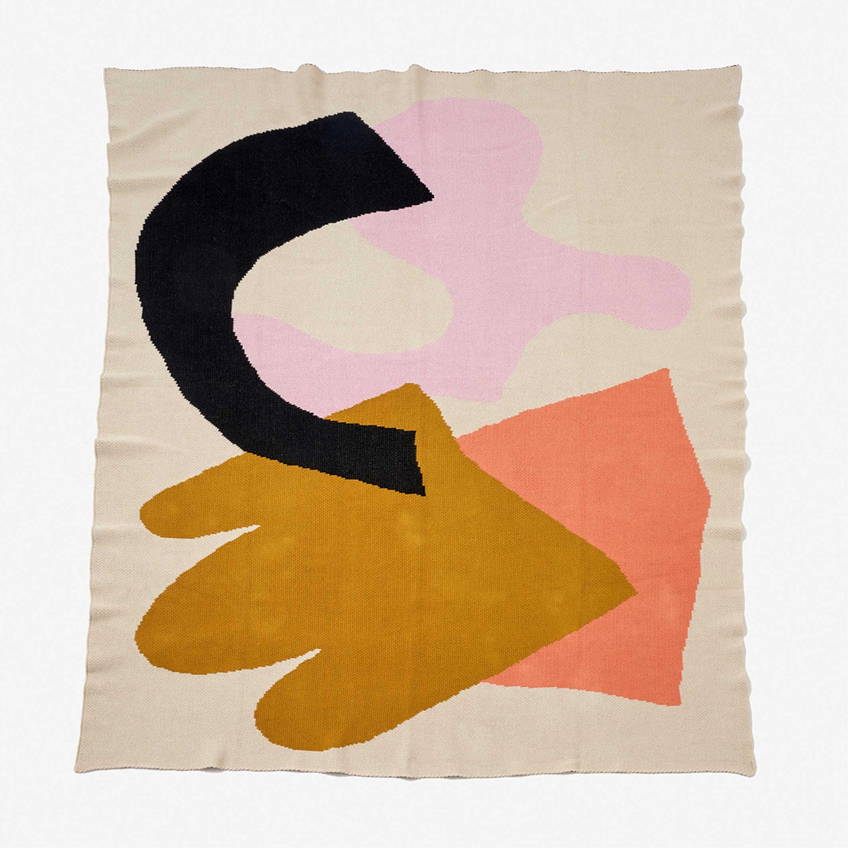 ASSEMBLY THROW | Baumwoll TAGESDECKE | 152x127 cm | Alex Proba | Areaware