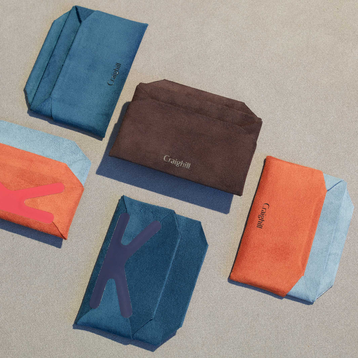 Kartenetui Batten – Ultrasuede · 9,7 cm | Craighill