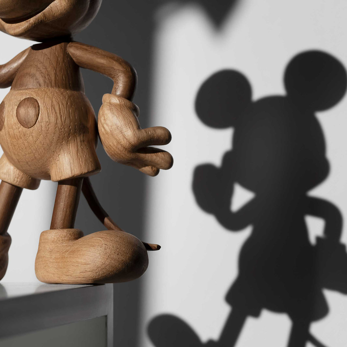 Holzfigur Mickey Mouse Klein – Eiche · 15,5 cm | boyhood × Disney