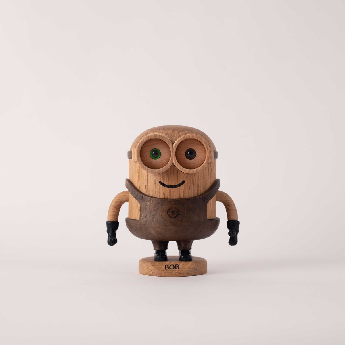 Holzfigur Bob Klein – Eiche · 11,5 cm | boyhood × Minions