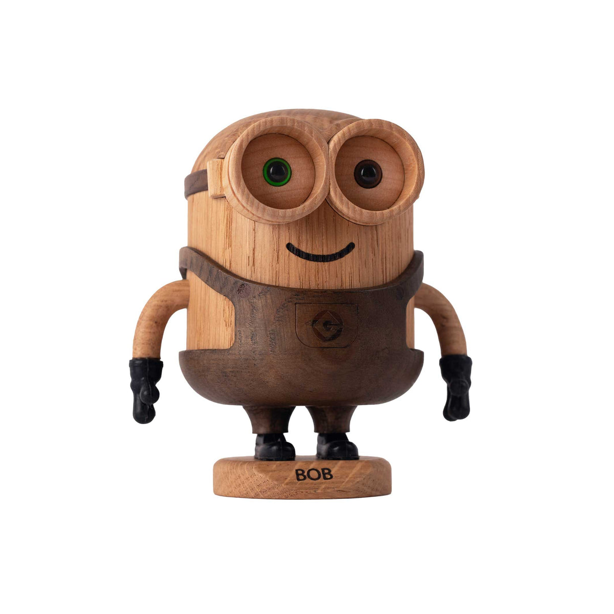 Wooden Figure Bob Small – Oak · 11.5 cm | boyhood × Minions