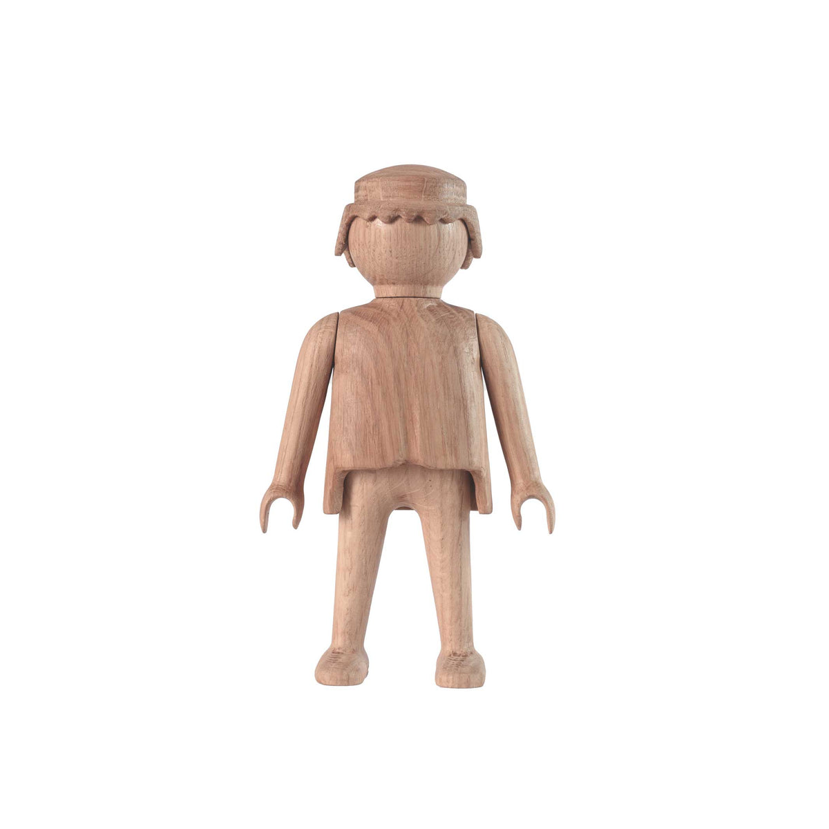 Wooden Figure Playmobil Man Small – Oak · 17 cm | boyhood
