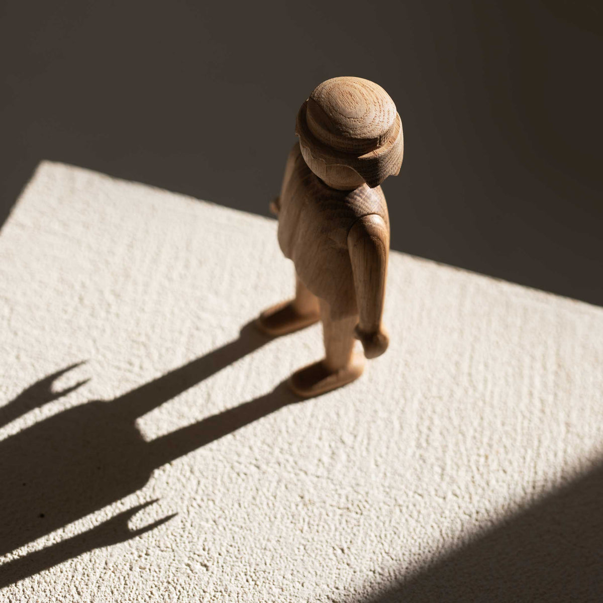 Wooden Figure Playmobil Man Small – Oak · 17 cm | boyhood