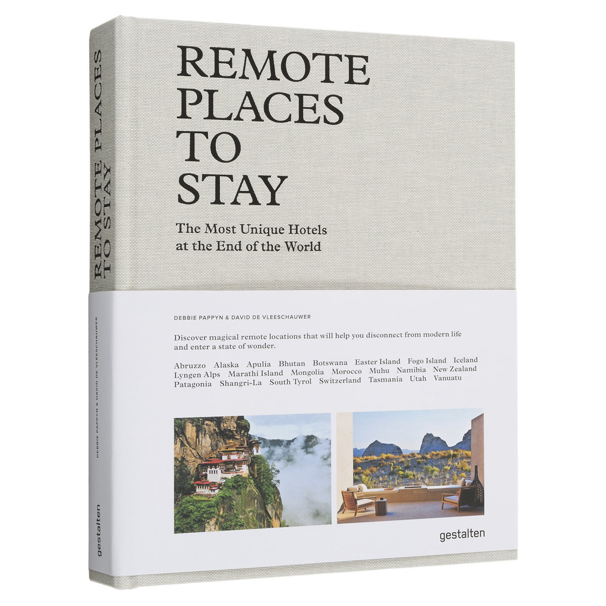 Buch "Remote Places to Stay" – Hardcover · 312 Seiten | Gestalten