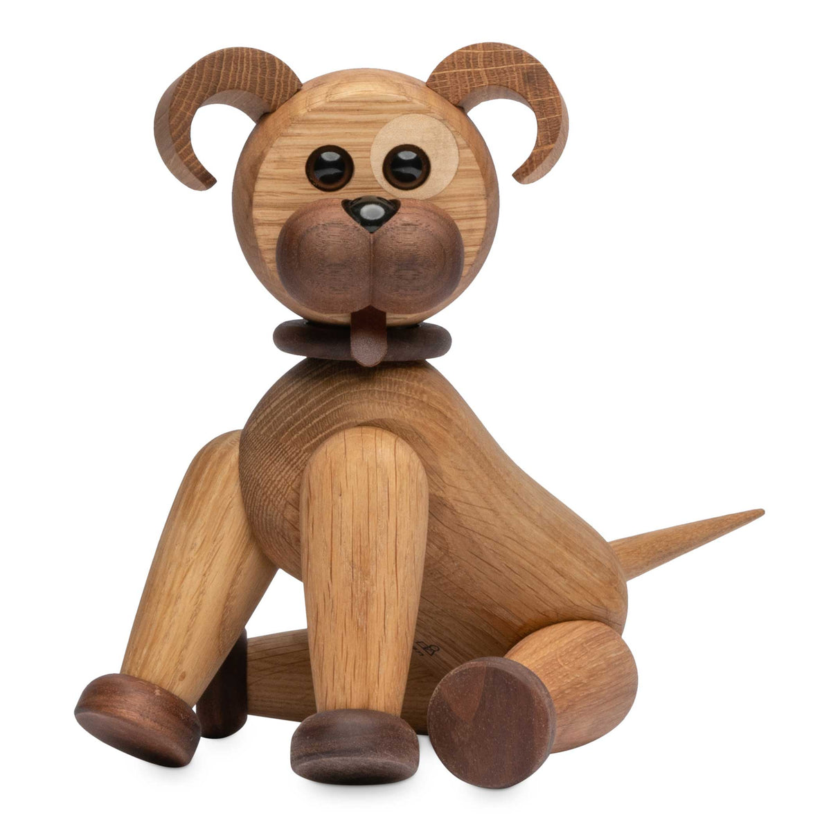 COPAIN | chien drôle de taille moyenne | Figurine décorative en bois | Christian Sommer | Printemps Copenhague