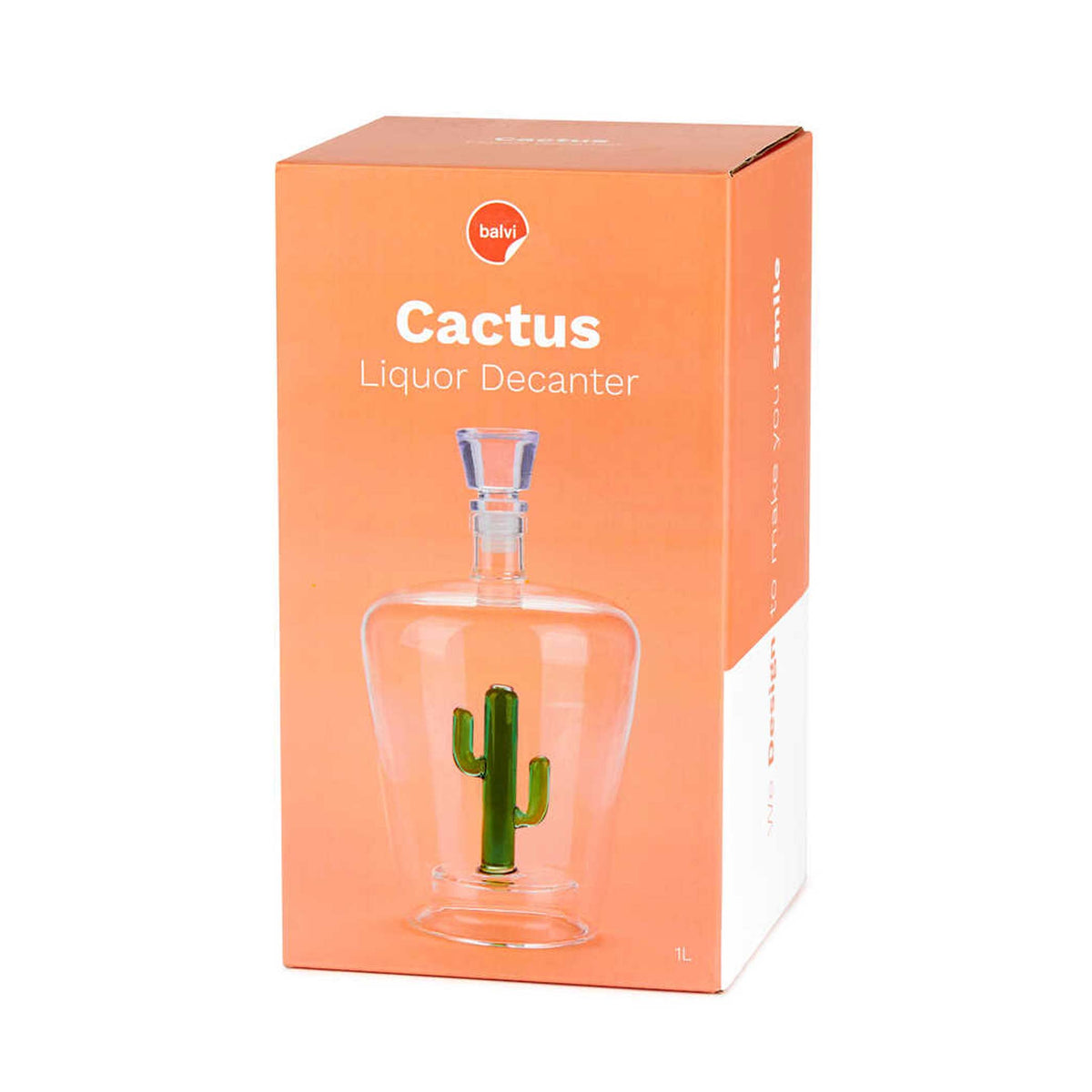 Glaskaraffe Cactus – Grün · 1 L | Balvi