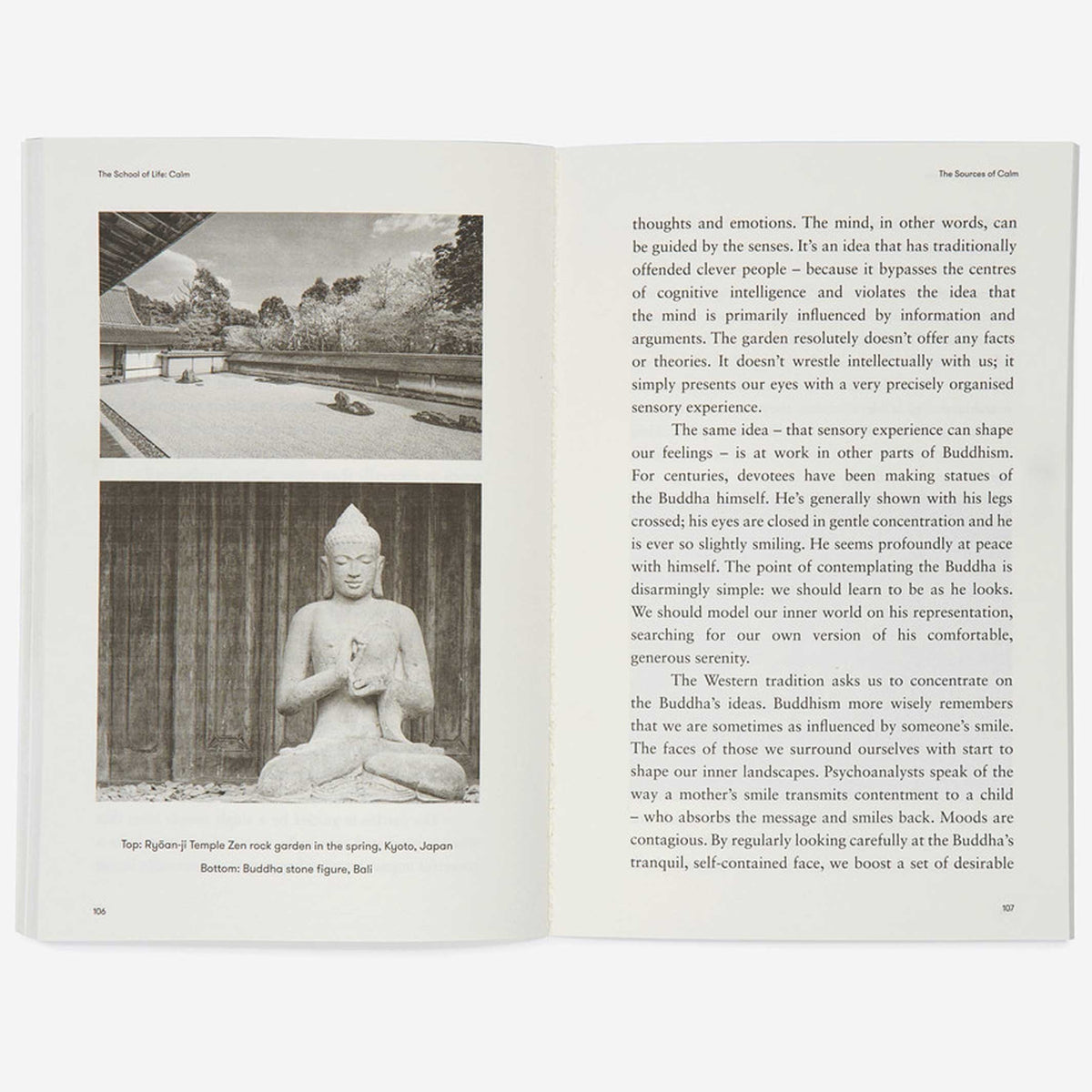 Taschenbuch Calm – Englisch | The School of Life