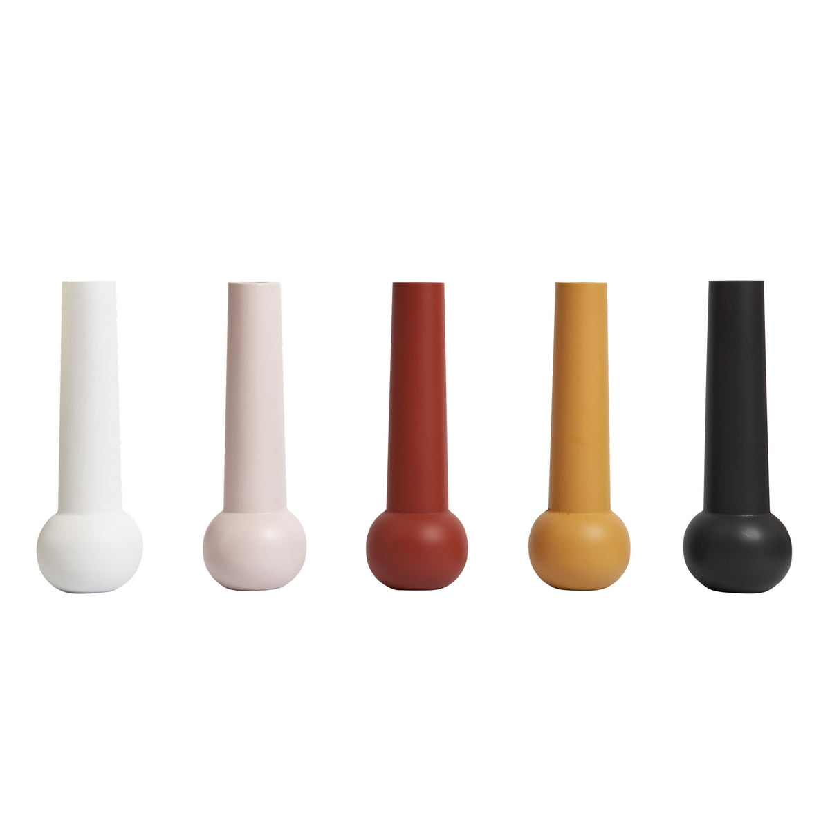 Kerzenhalter "Cone Low" – Buche · 25 cm | Lemon Lily