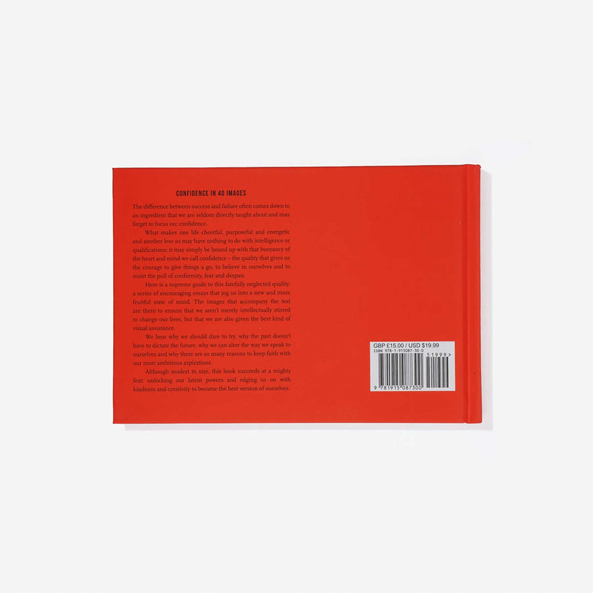 Buch "Confidence in 40 Images" – Englisch | The School of Life