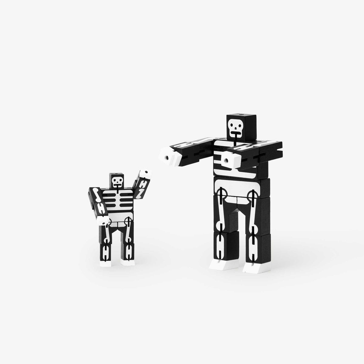CUBEBOT® Small SKELETT | 3D PUZZLE ROBOTER | David Weeks | Areaware