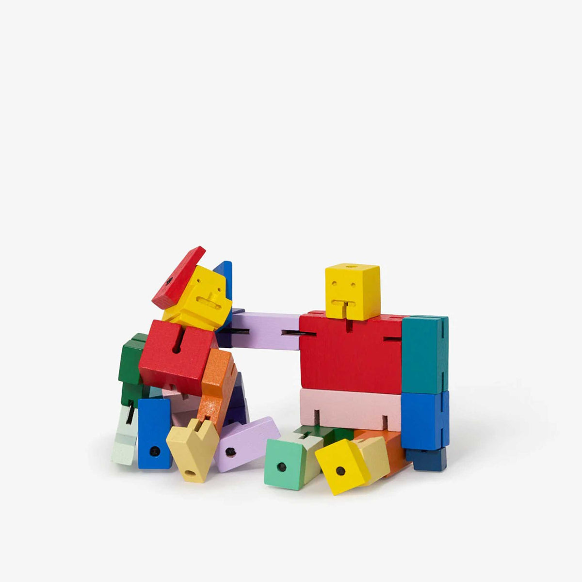 CUBEBOT® - BEST FRIENDS Set - Cubebot & Milo Micro - 3D Puzzle Roboter | David Weeks | Areaware