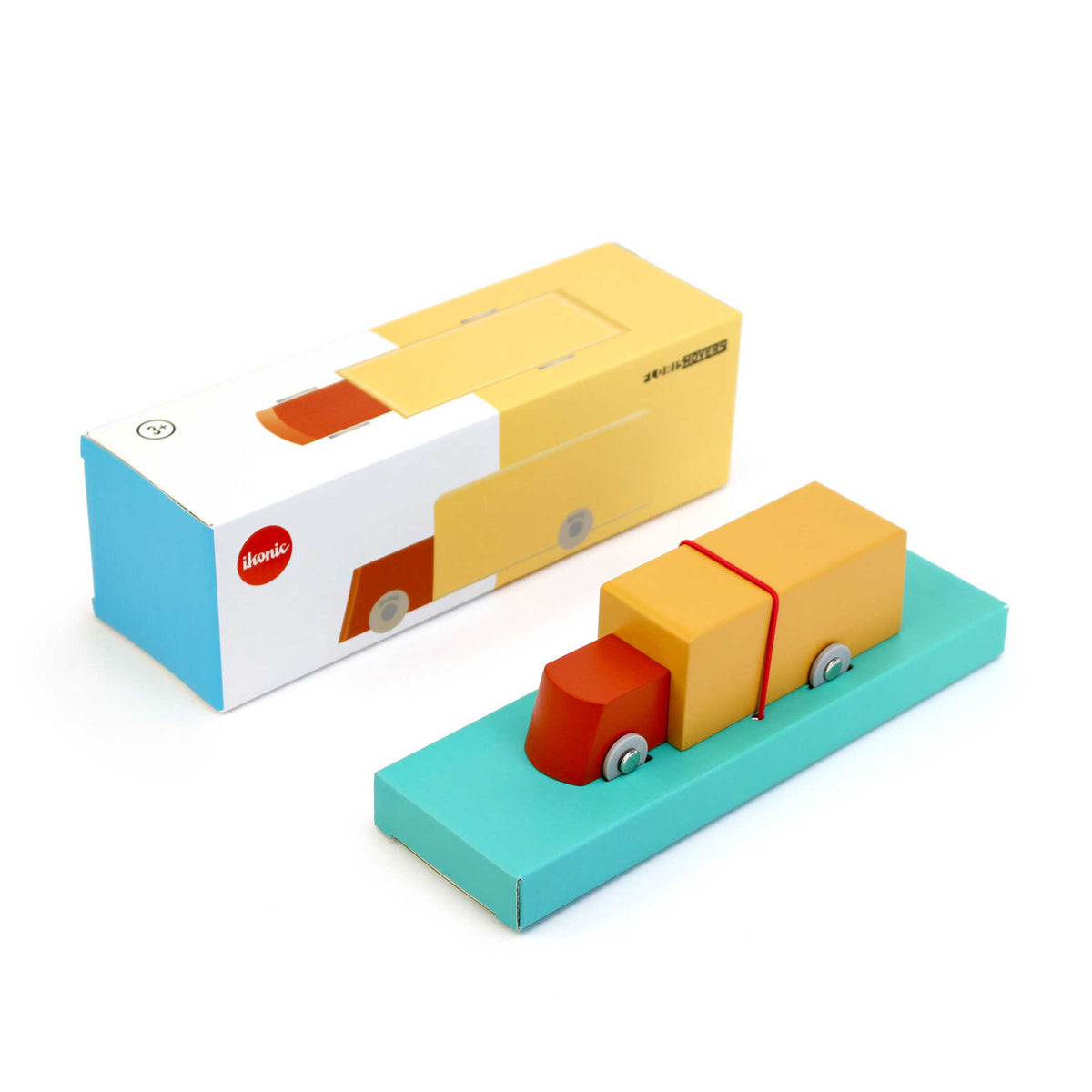 DUOTONE CAR TRUCK #6 | Design-SPIELZEUGAUTO LKW aus Holz | Floris Hovers | Ikonic