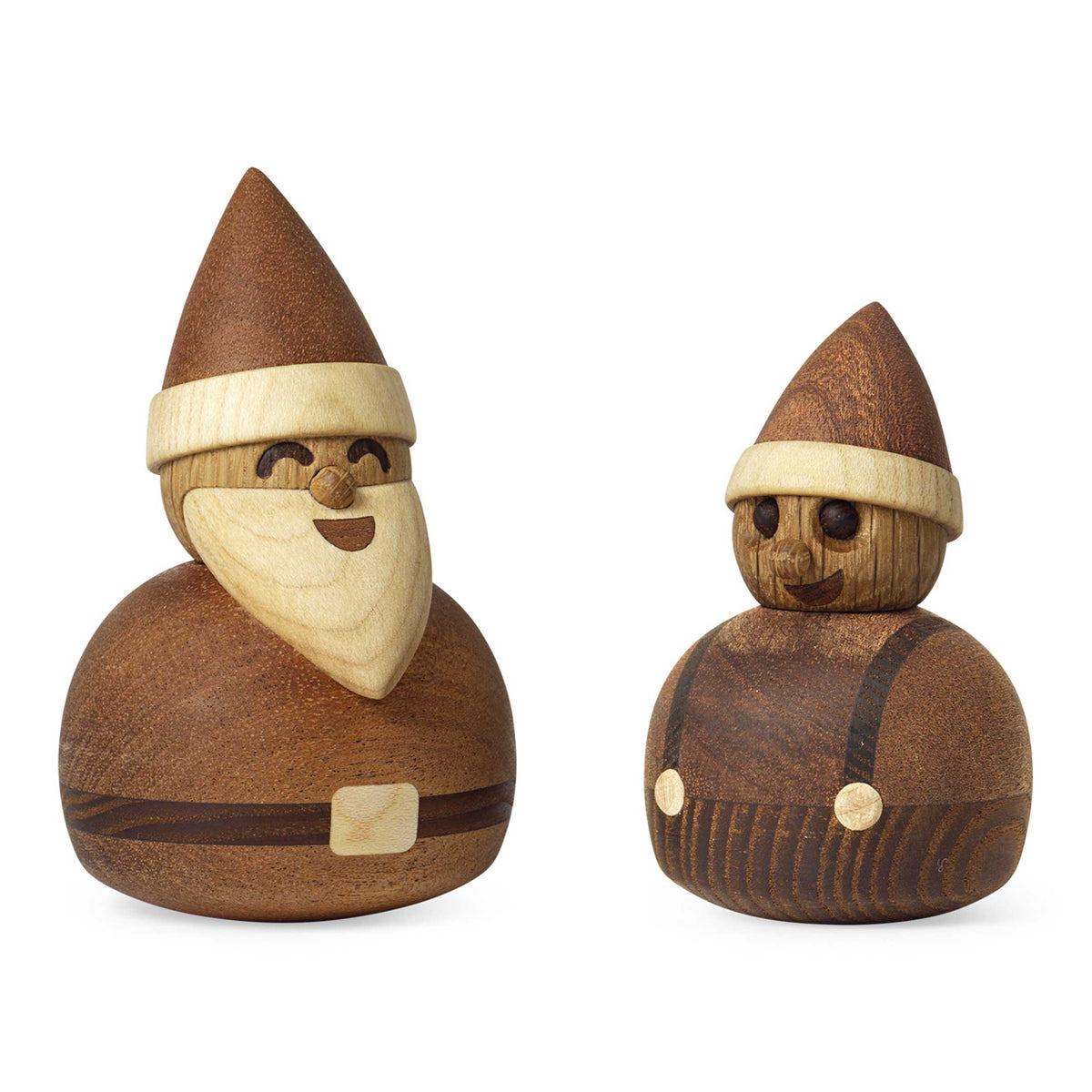 Holz-Weihnachtsmann Santa – Eiche · 11 cm | Spring Copenhagen