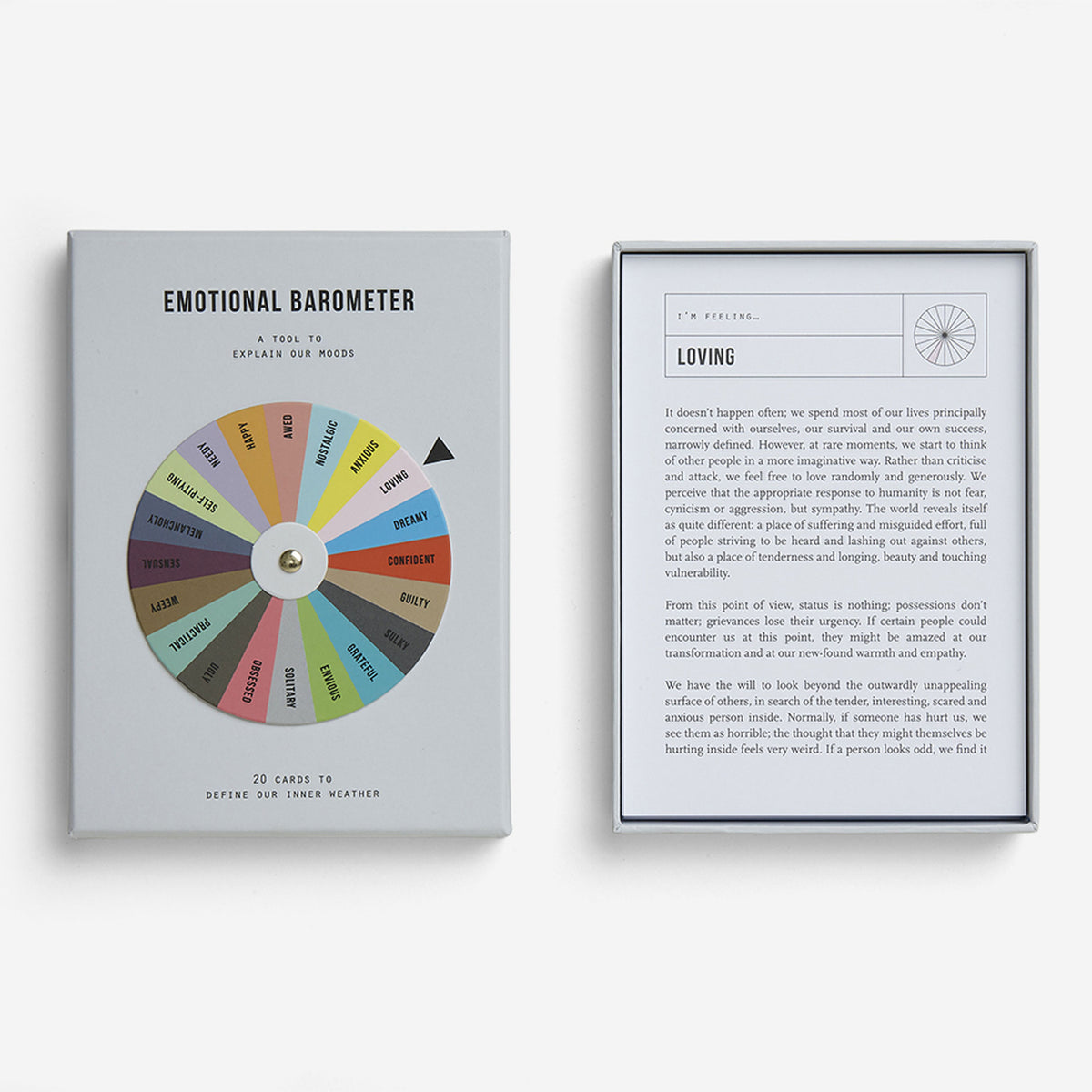 Kartenspiel "Emotional Barometer" – Englisch | The School of Life