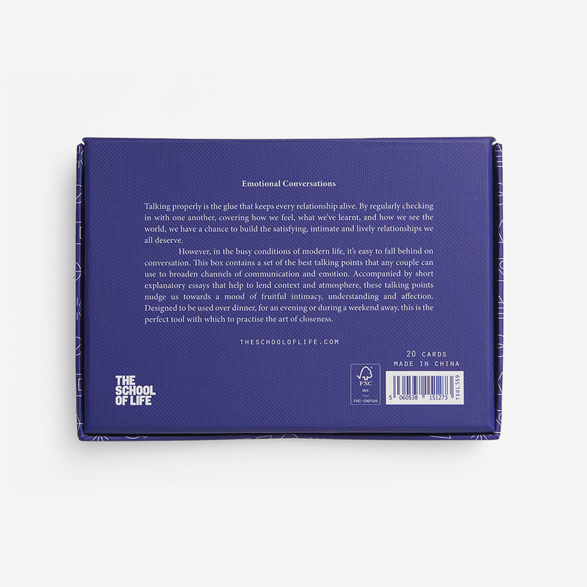 Kartenset "Emotional Conversations" – Englisch | The School of Life