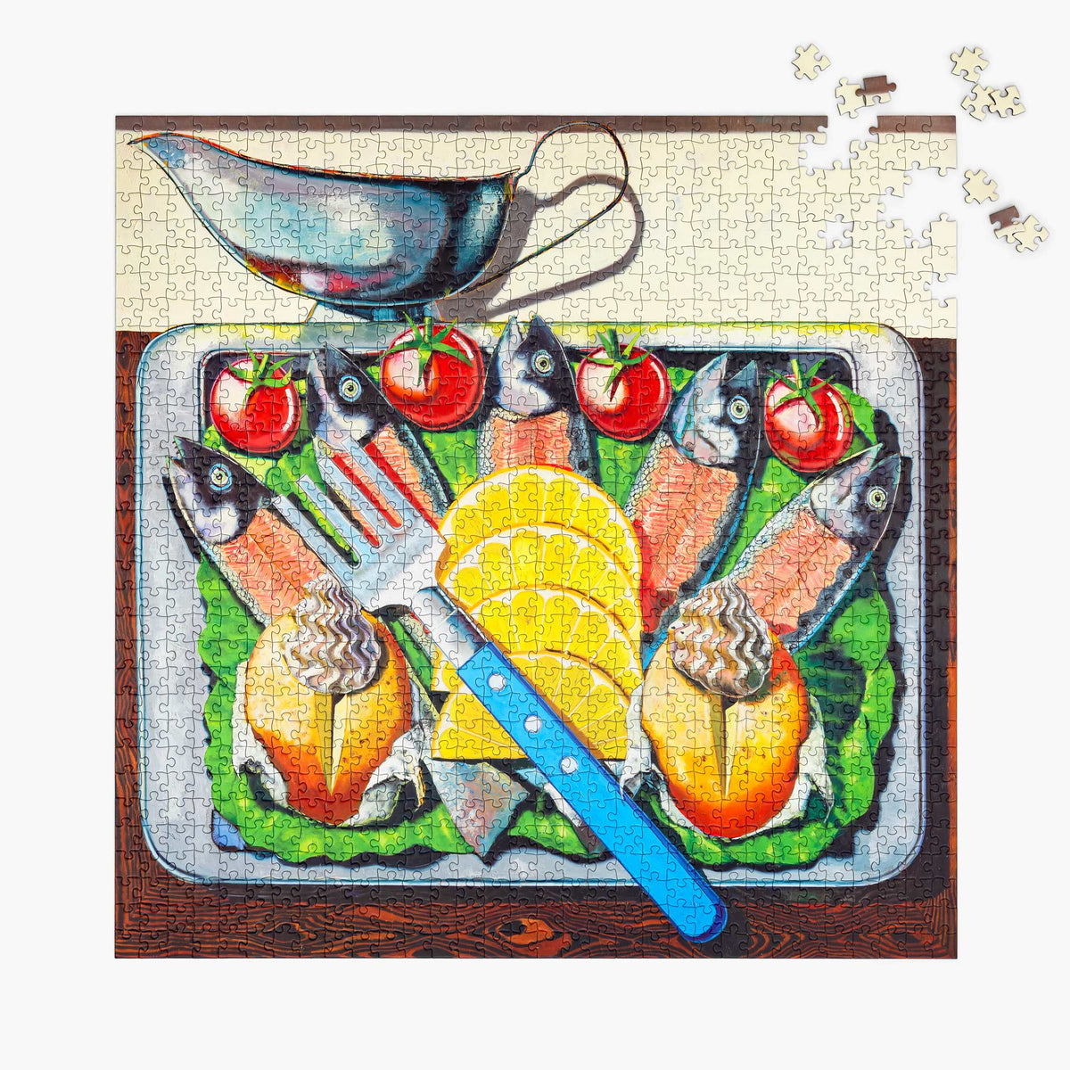 FORK - Puzzle 1.000 Teile - Kristof Santy | parkside