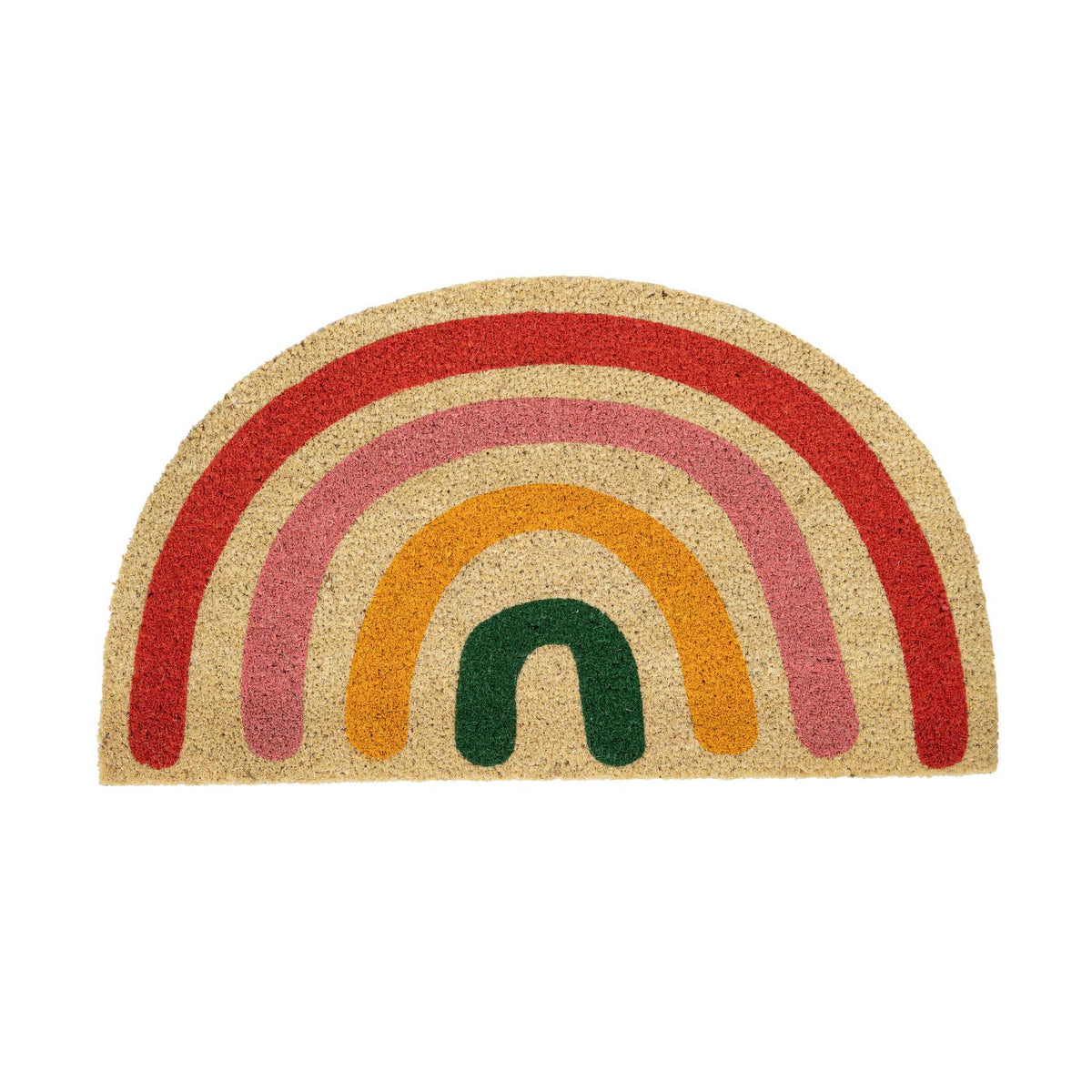 Fußmatte "Boho Regenbogen" – Pastell · 70×40 cm | Fisura