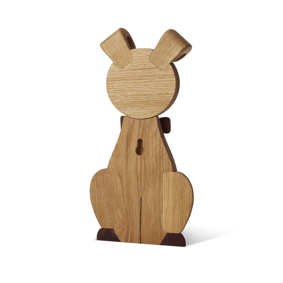 Holzhund-Aufhänger Happy – Eiche · 22 cm | Spring Copenhagen