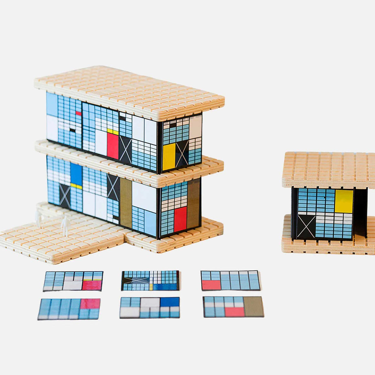 Konstruktionsspiel "House Eames" – Holz · Metall | Beamalevich