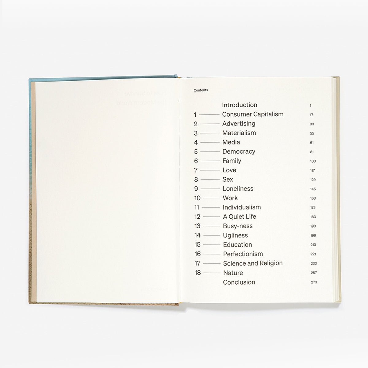 Buch "How to Survive the Modern World" – Englisch | The School of Life
