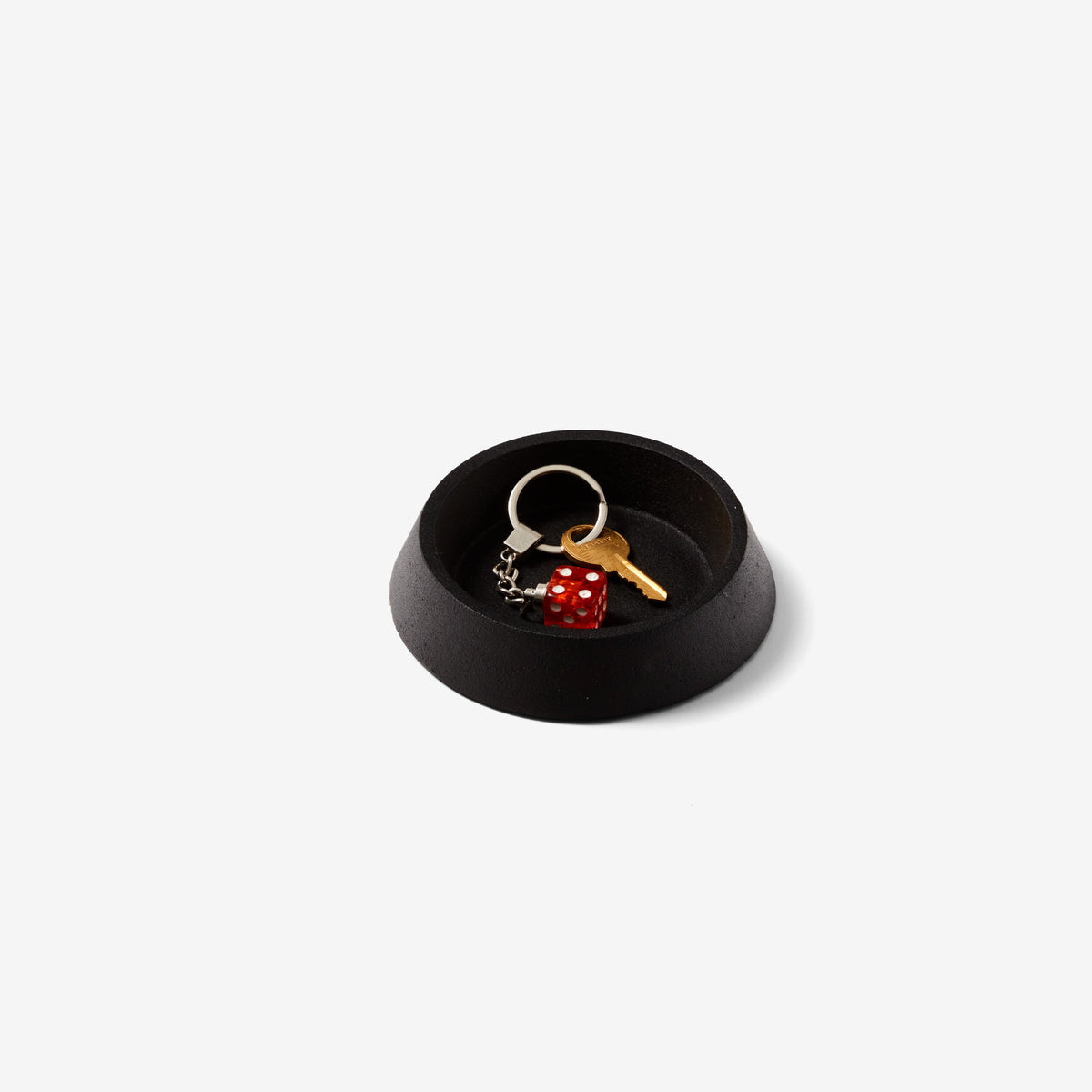 IRON CATCHALL | kleine ABLAGE & SCHALE | hoher Rand & D=11,5 cm | Josh Owen | Areaware