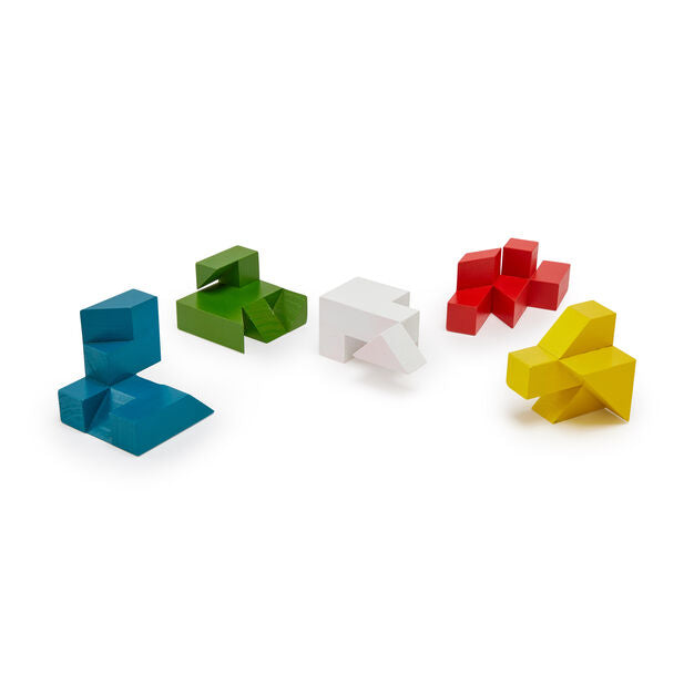 ITO | 5-teiliges Interlocking Holz-PUZZLE | Yoshiaki Ito | MoMA