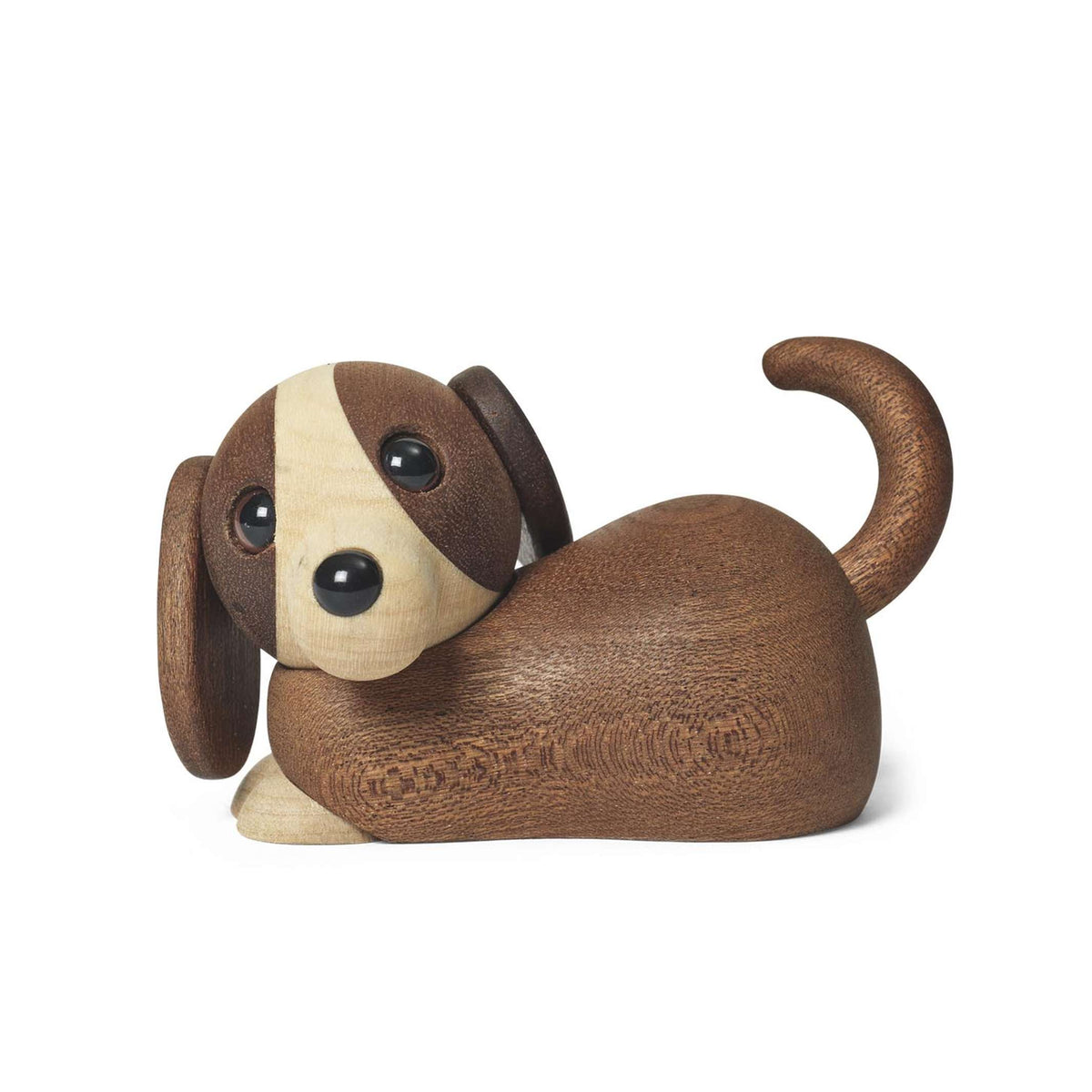 Holzwelpe Jojo – Mahagoni · 12 cm | Spring Copenhagen