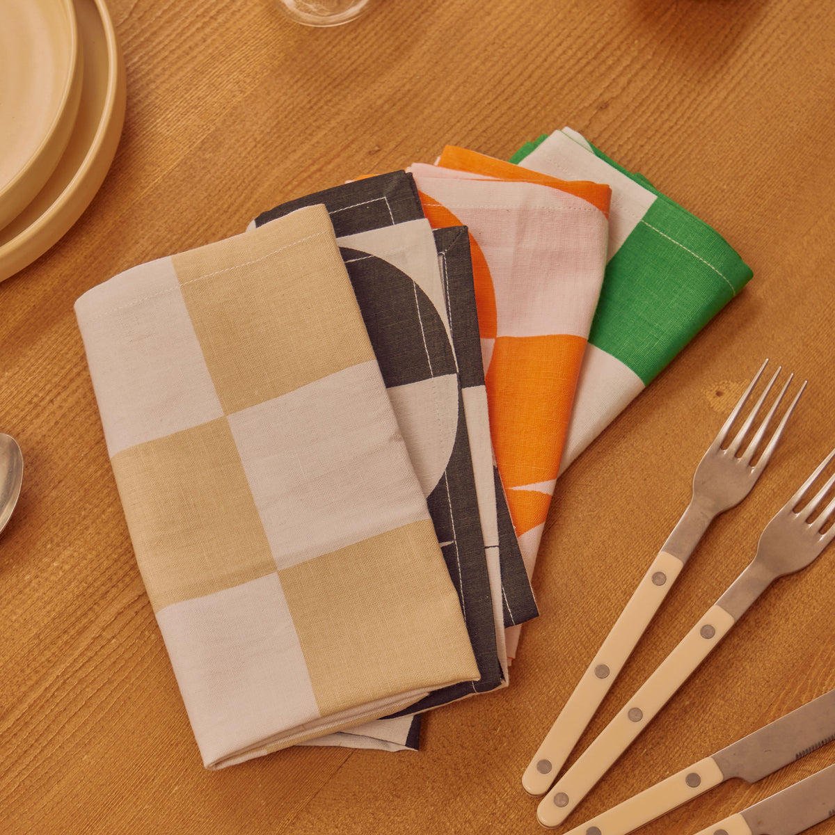 KALEIDO NAPKINS | 4 NAPKINS | Josh Itiola | Areaware