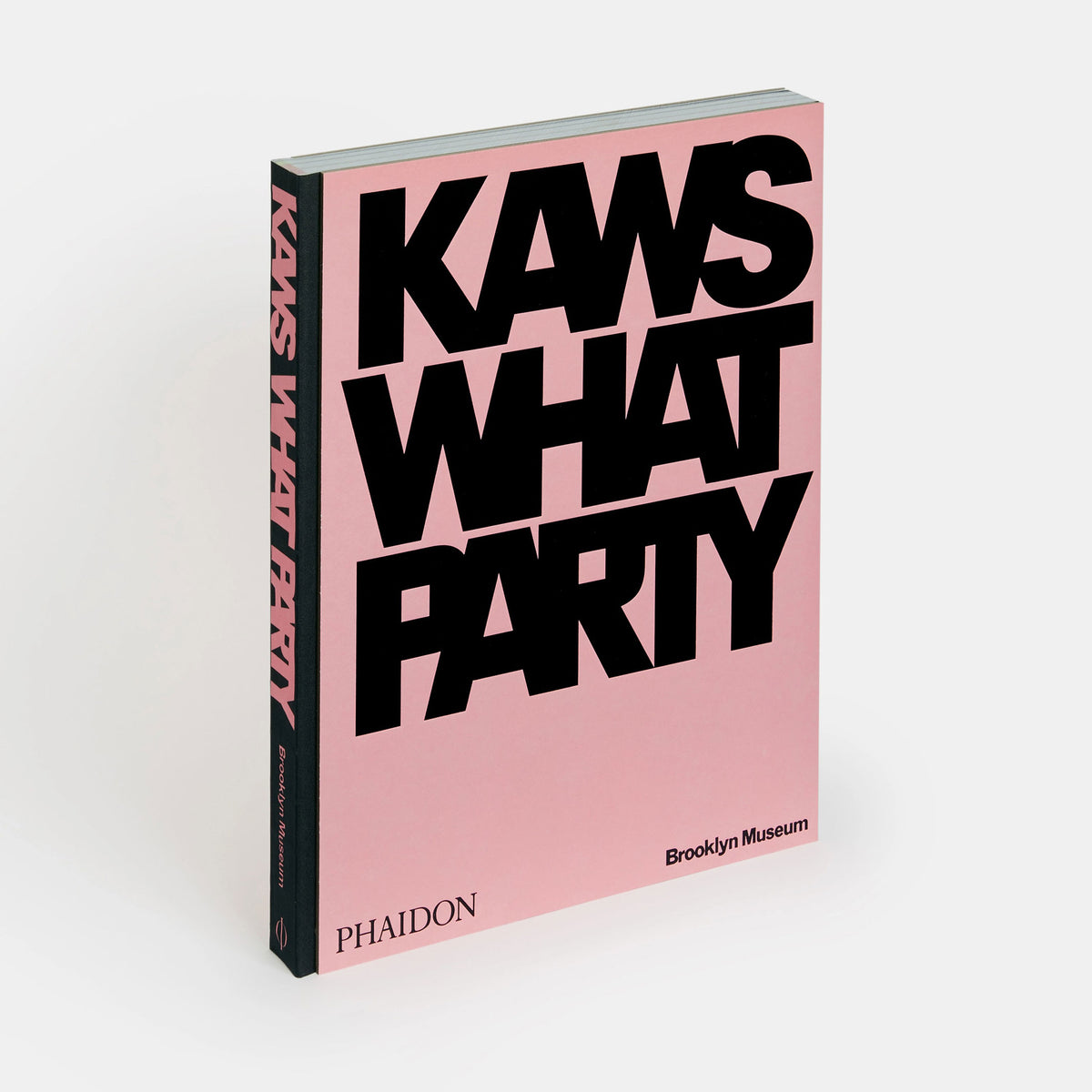 KAWS: WHAT PARTY (Black on Pink edition) | BOOK | PHAIDON Publisher