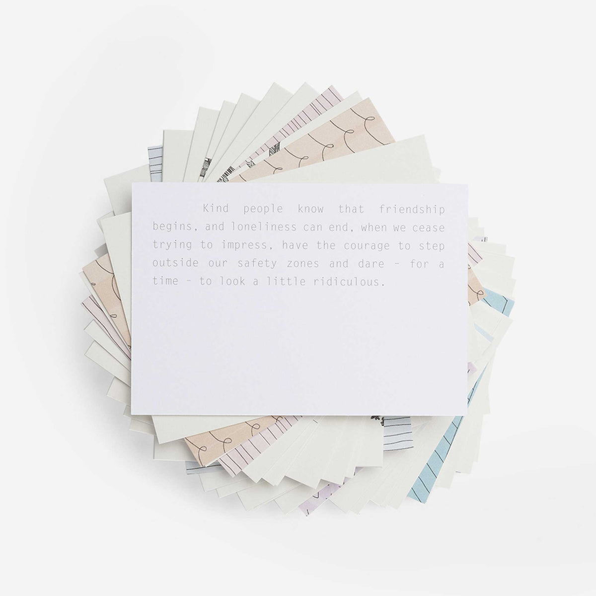 Kartenset Kindness – Englisch | The School of Life