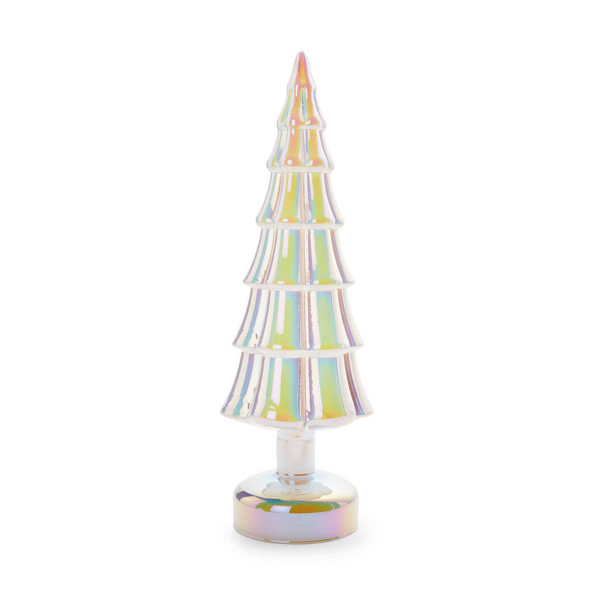 WHITE - Glas-Tannenbaum mit LED Beleuchtung - 33 cm hoch | MoMA