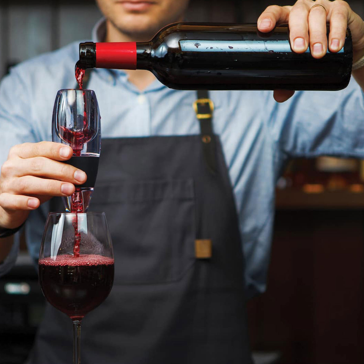 Wine set with aerator - 4-piece set | Laguiole