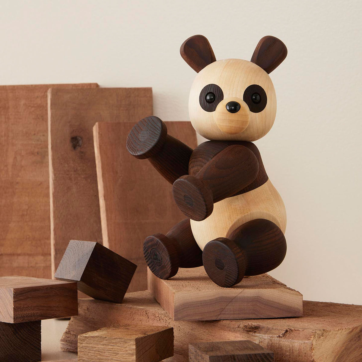 LOTUS - ours panda en bois extra large | Christian Sommer | Printemps Copenhague